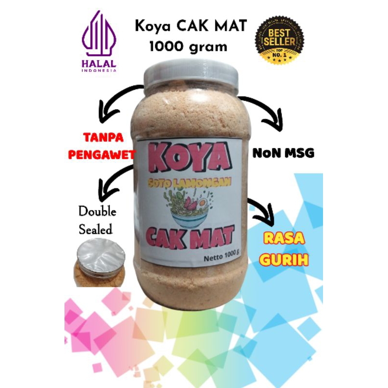 

ADY78 Koya Soto Lamongan Bubuk Gurih 500/1000 Gram