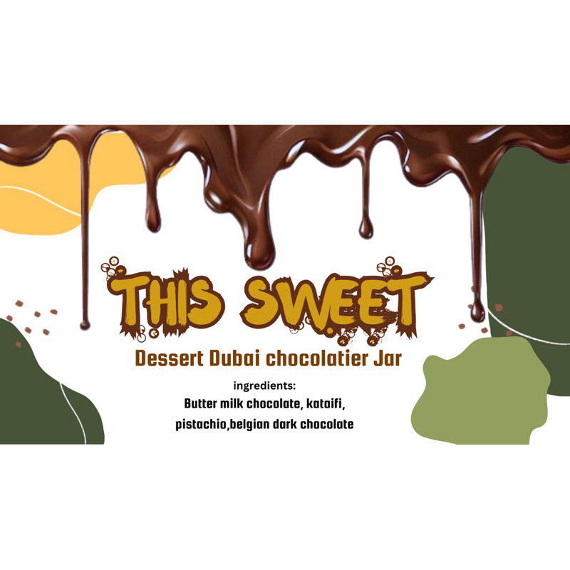 

Preeorder kunafa cheese jar dan coklat dubai jar toples 200gr