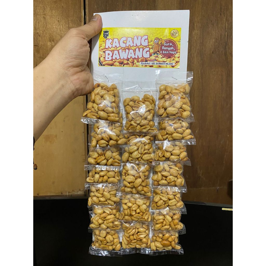 

Kacang Bawang Goreng 1 renceng 20 sch