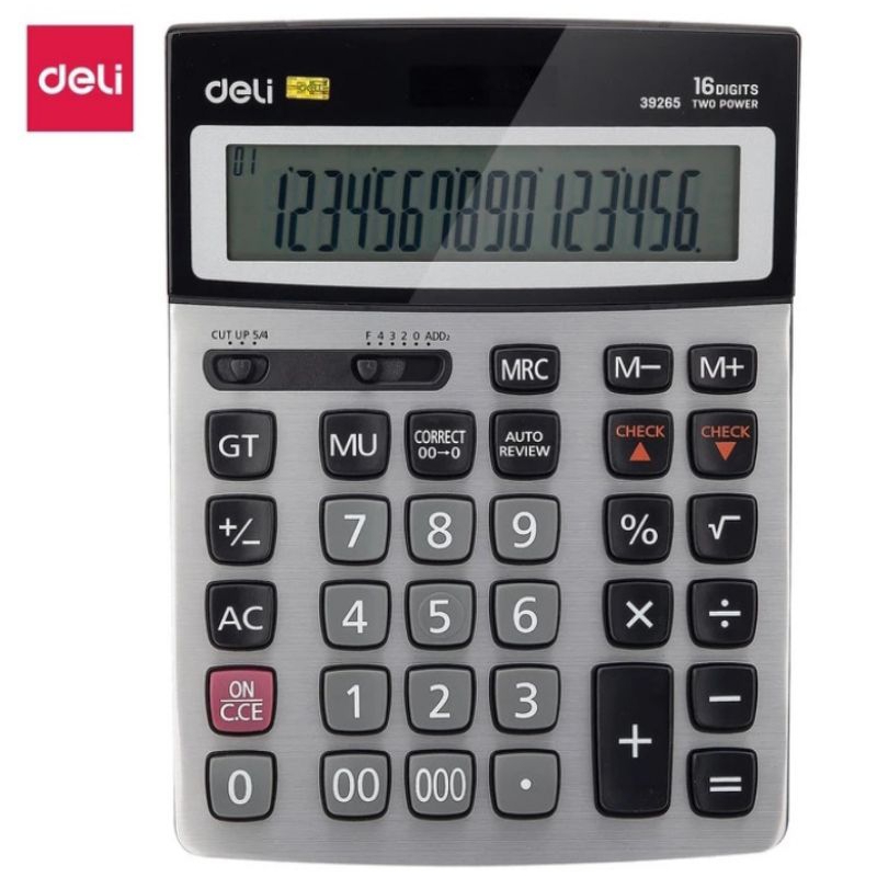 

Kalkulator / Calculator Deli E39365 -Calculator Check DELI