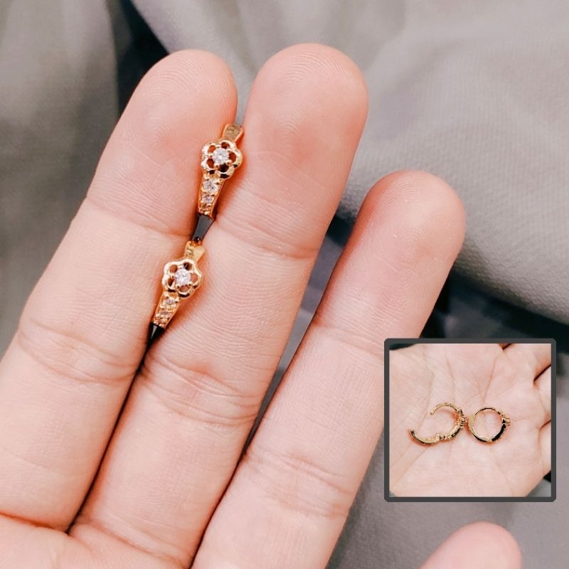 Anting Emas Xuping - Anting Pengganti Emas