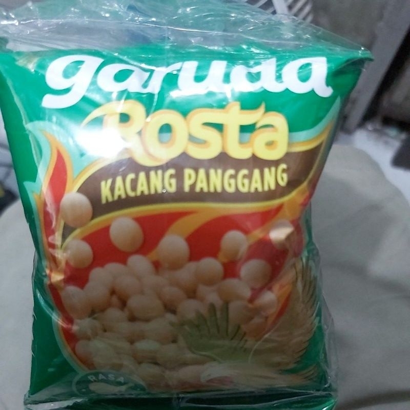 

Garuda Rosta Kacang Panggang Rasa Bawang Renceng Isi 10 Pcs