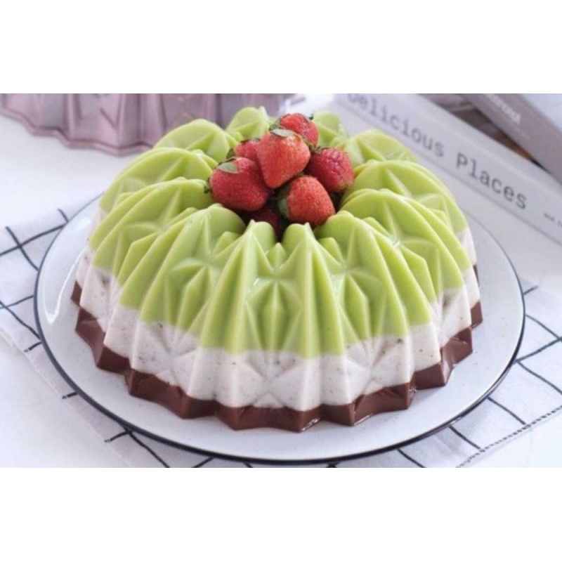 DAPUR MELISHA || Puding Alpukat Oreo Cokelat PREMIUM RENDAH GULA 15cm 20cm 23cm HALAL