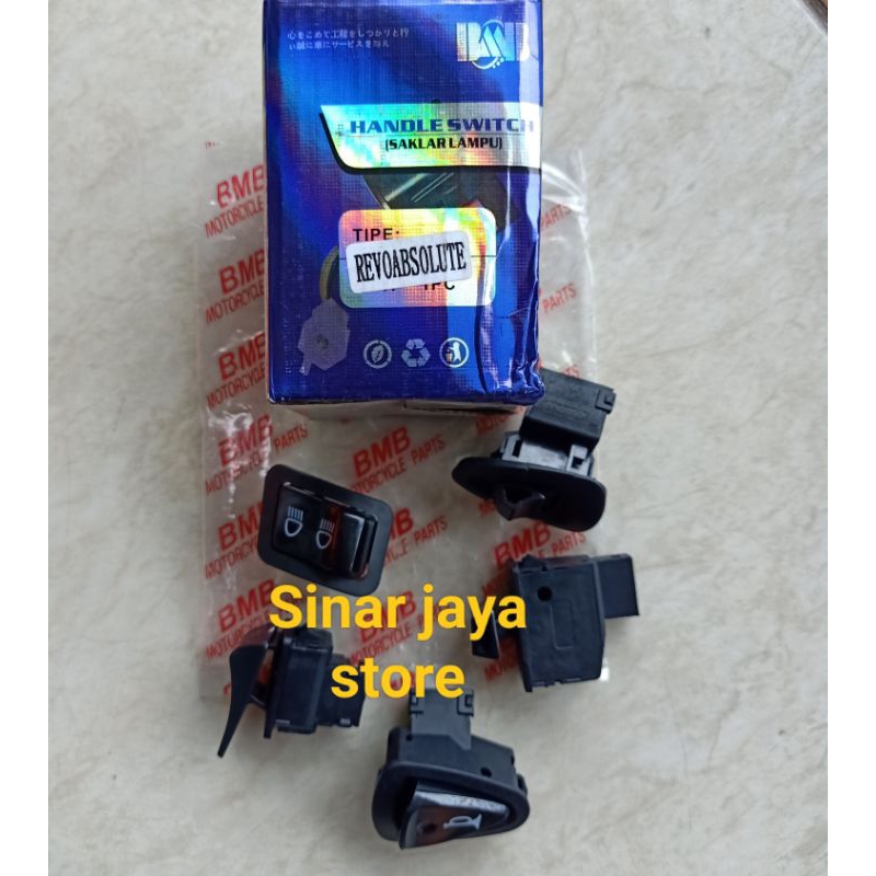 Tombol Saklar Set Komplit Revo Absolute (5pc) Bmb