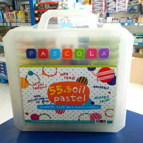 

KODE Q8O Crayon 55 warna Pasla Oil pastel