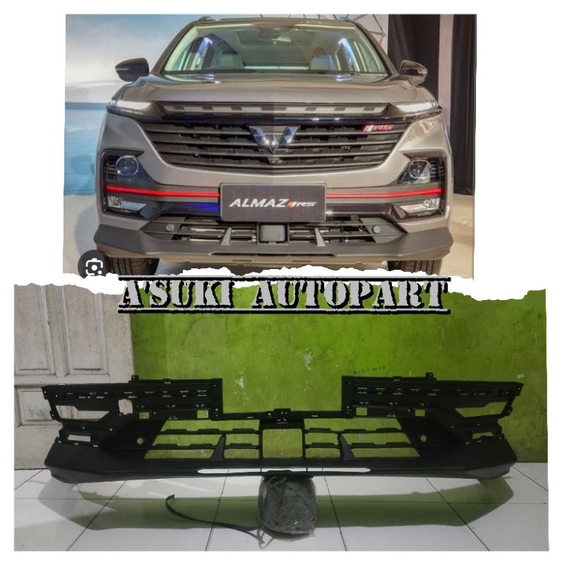 bemper baru depan bawah wuling almaz type RS 2021