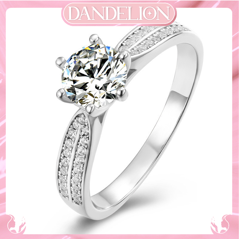 DND Cincin Couple Cincin wanita elegan High quality anti karat anti hitam Cincin pasangan cocok untu