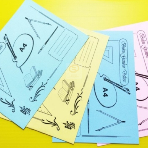 

(1 PACK / 25 BUKU) Buku Gambar A4 deluxe