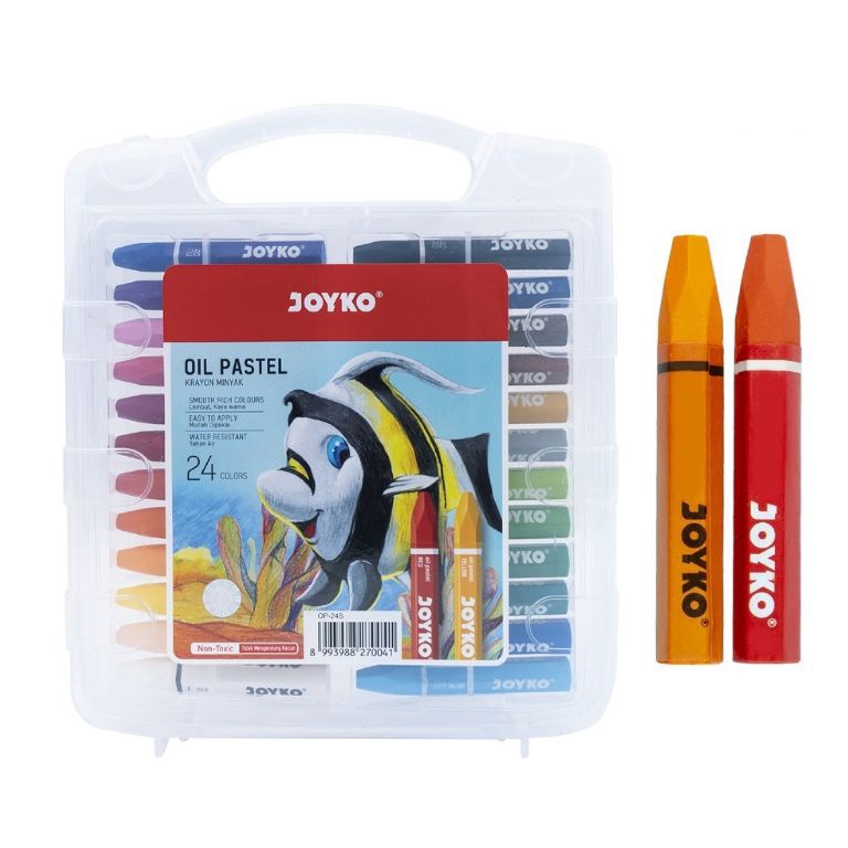 

KODE H98P Crayon JoykoOil pastel Joyko 24 warna 1 set