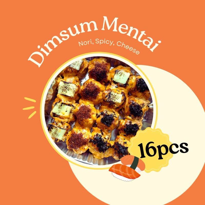 

Dimsum Mentai Party Size (16pcs) *Free Chili Oil