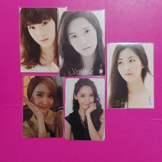 [stopcoll] Album photocard pc starcard gee official snsd girls generation aespa karina giselle winte