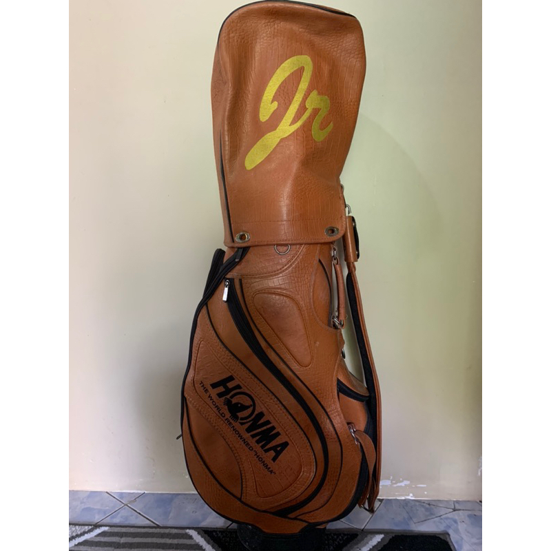 TAS GOLF MERK HONMA MOTIF KULIT BUAYA