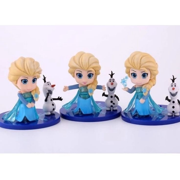 Update Spesial  MY Dekorasi Kue Ulang Tahun Frozen Elsa dan Olaf  Hiasan Kue Ulang Tahun Elsa and Ol