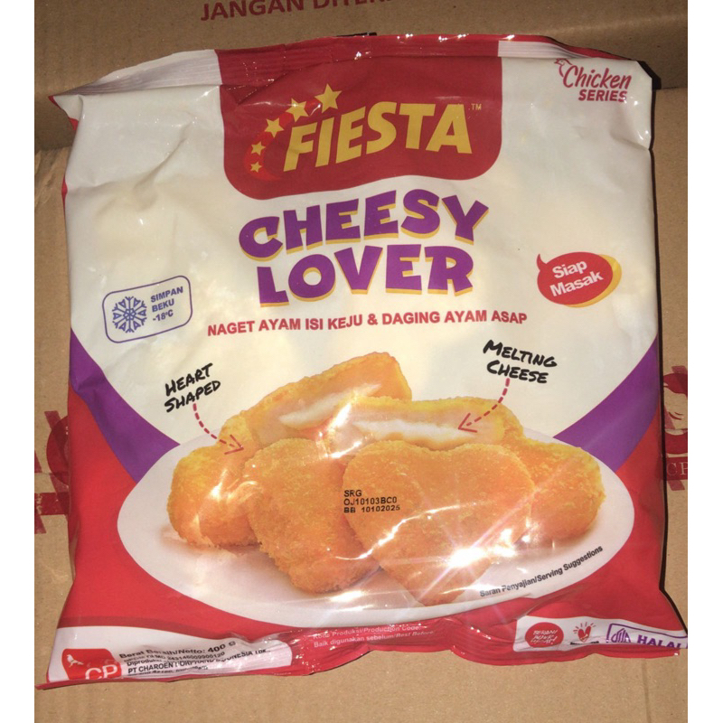 

Fiesta Cheesy Lover 400 gram