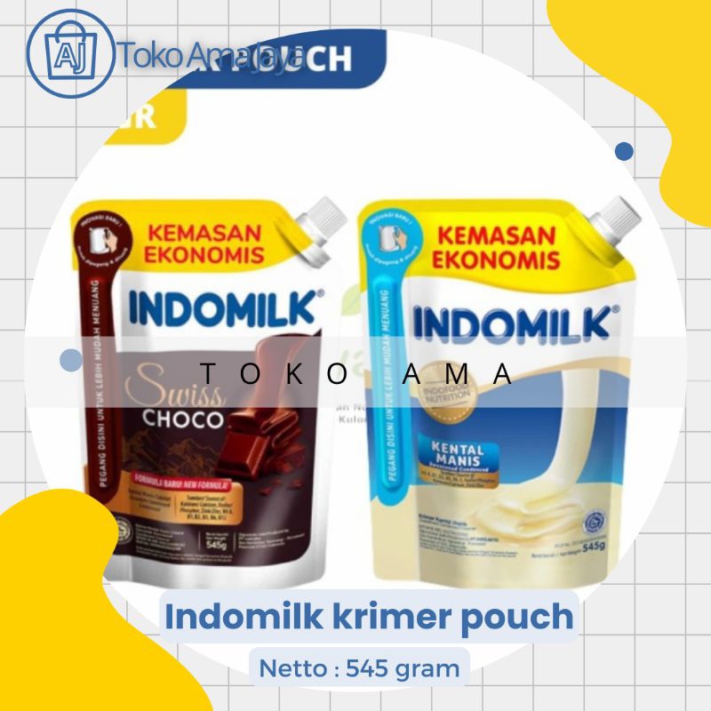 

Indomilk susu kental manis pouch 545 gram