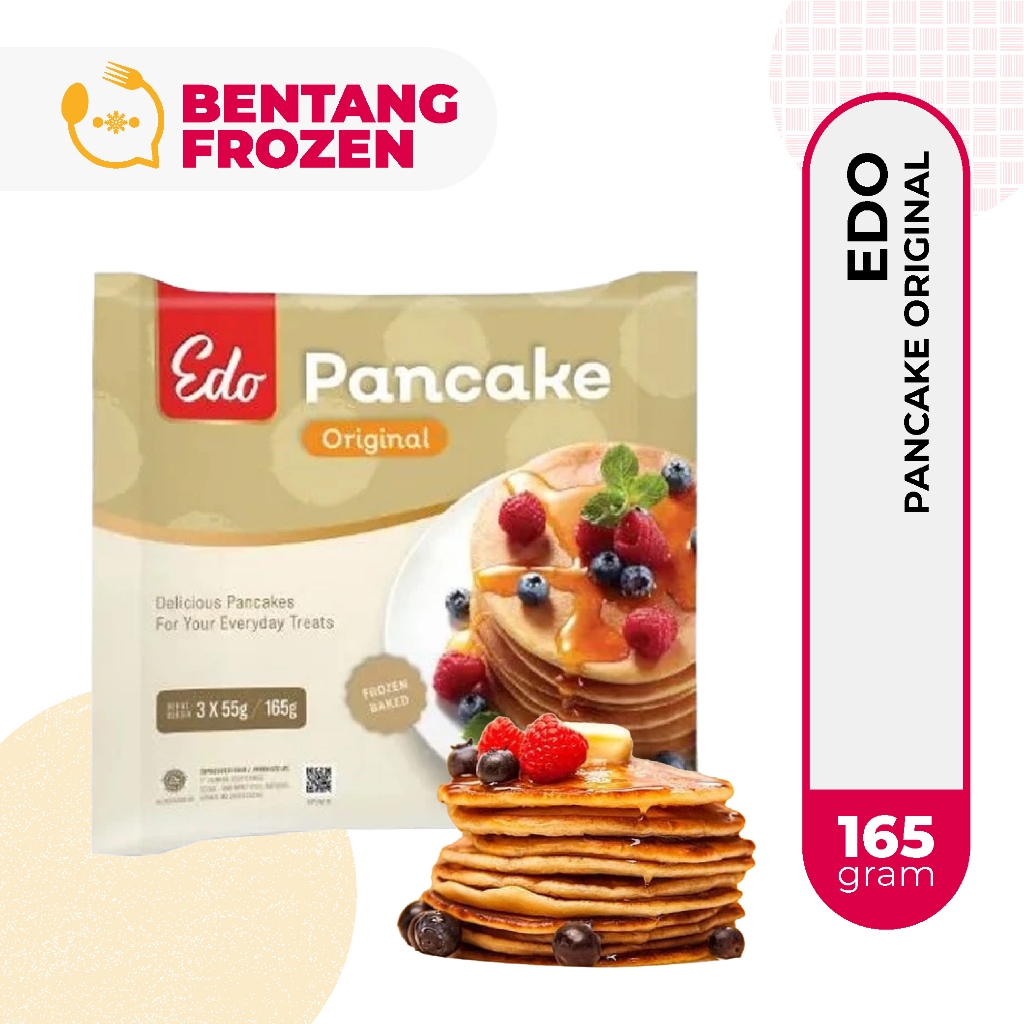 

Edo Pancake Original 165gr Isi 3pcs