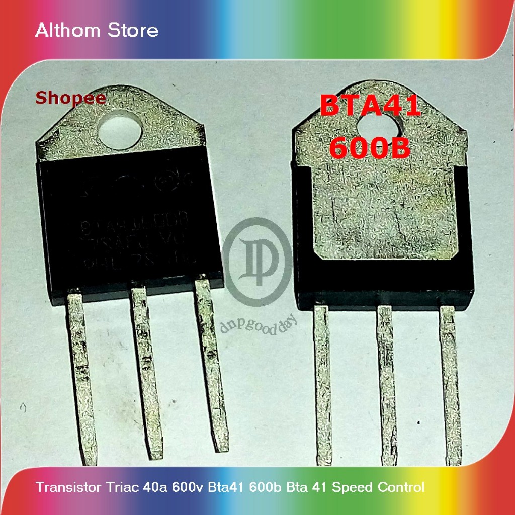 transistor triac 40a 600v bta41 600b bta 41 speed control