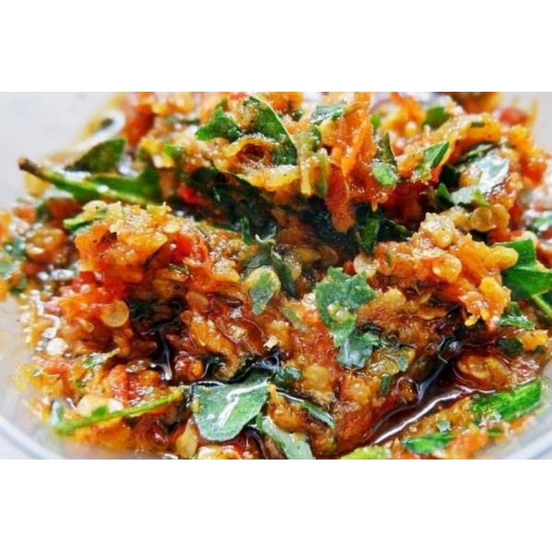 

Sambal Daun Jeruk Pedas Level