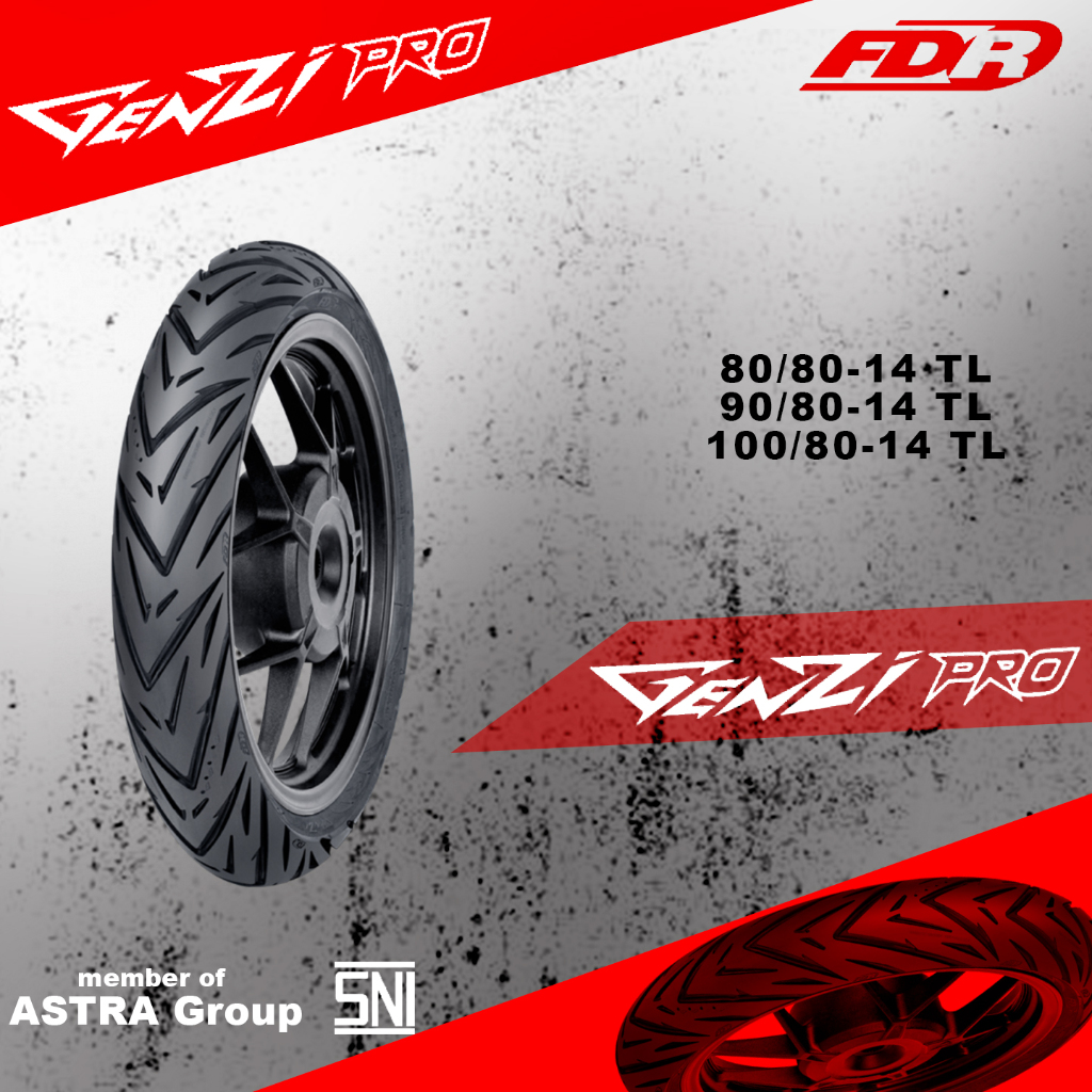 Ban FDR Genzi Pro Ring 14 Tubeless