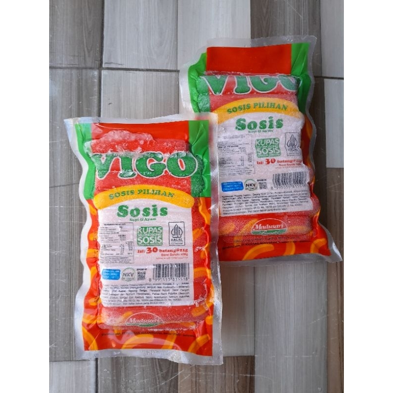 

Sosis vigo isi 30 / sosis sapi mix ayam / vigo