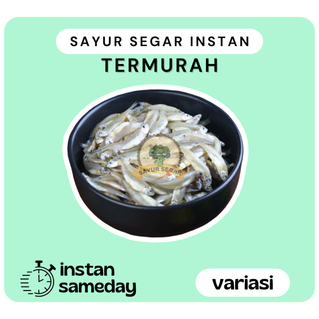 

Ikan Teri Basah - Free Box [500gr]