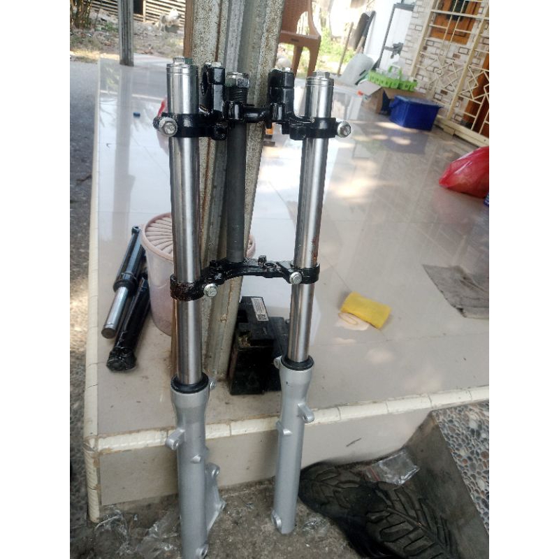 SHOCK DEPAN TIGER REVO /ALL MOTOR CUSTOM