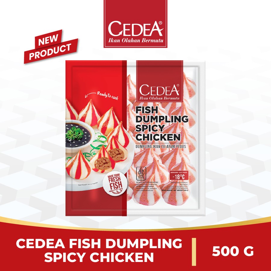 

CEDEA Fish Dumpling Spicy Chicken 500gr