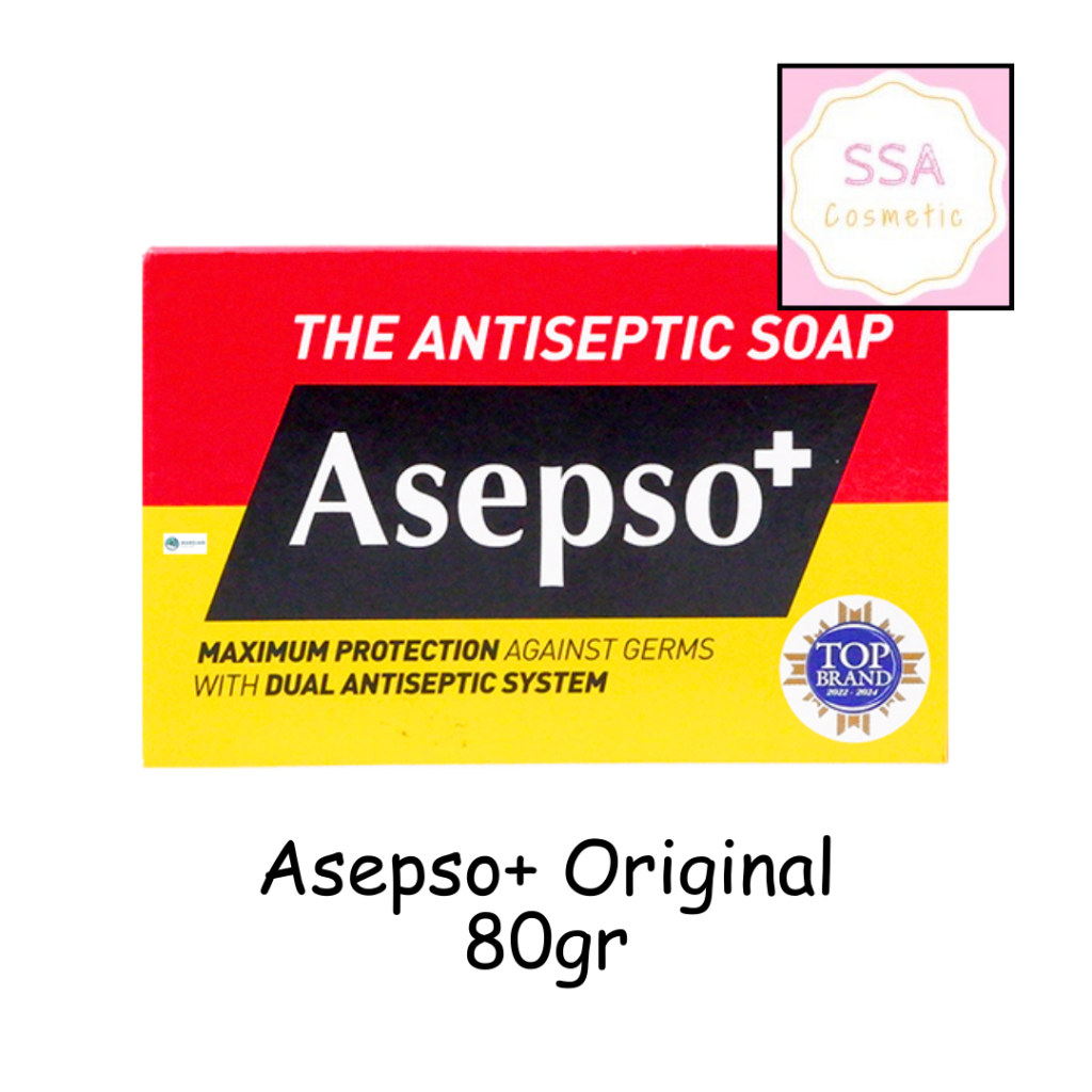 Sabun asepso / Asepso+ / sabun gatal asepso / sabun antiseptik asepso+ original kemasan baru