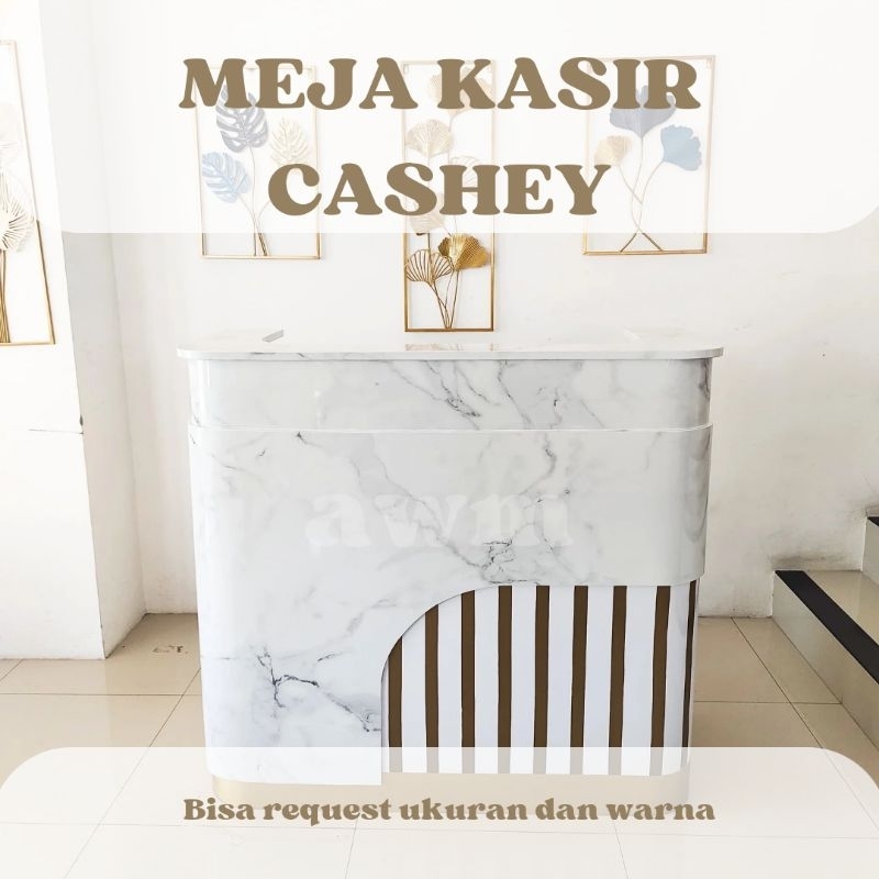 Meja Kasir Cashey Meja Kasir Toko Meja Kasir Salon Meja Receptionist Meja Salon Meja Kasir Mini Mark
