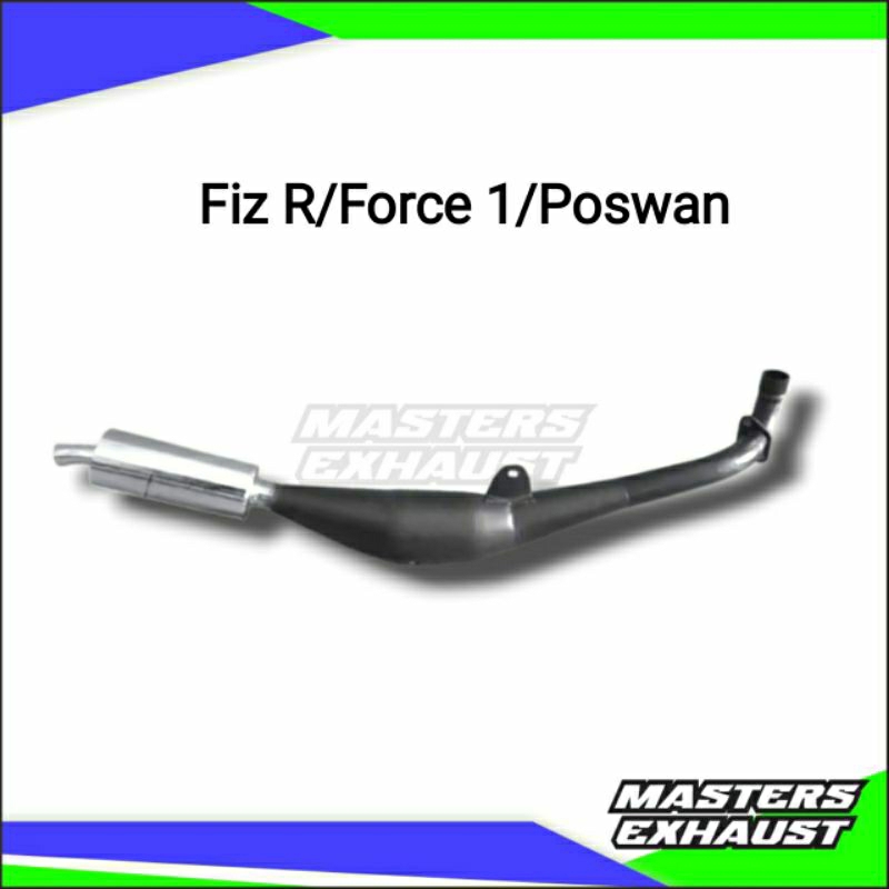 Knalpot AHM Fizr, Poswan Type Standar Racing Garing Kemerincing