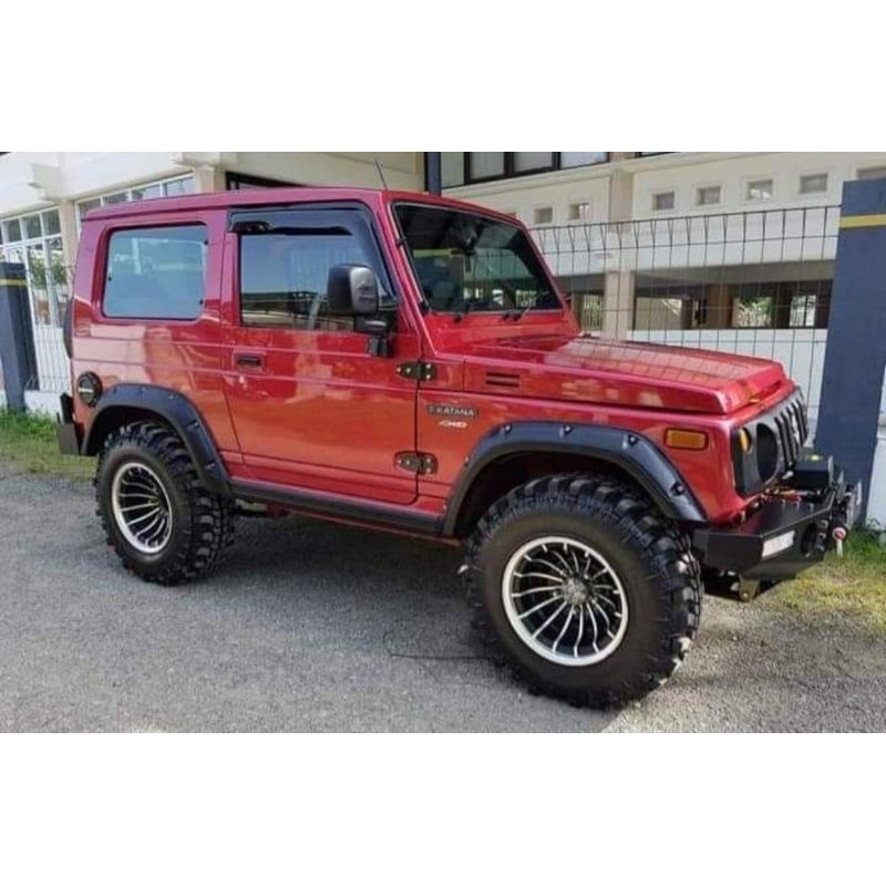 Over Fender Mobil TAFT GT FEROZA ROCKY Hiline Pemasangan Pake Baud Dan Lem 3M Harga Satuan/Per satu 