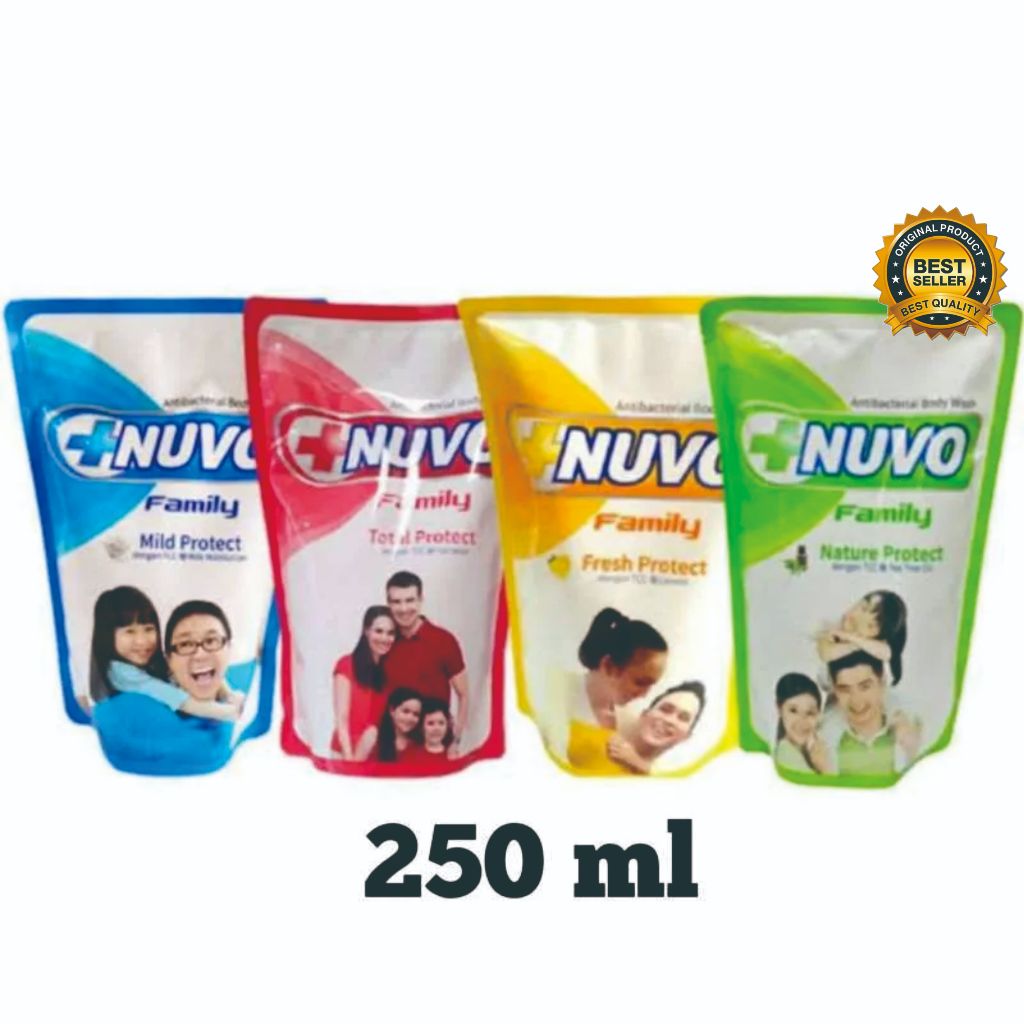 NUVO SABUN MANDI REFILL 250ML / NUVO BODY WASH 250ML