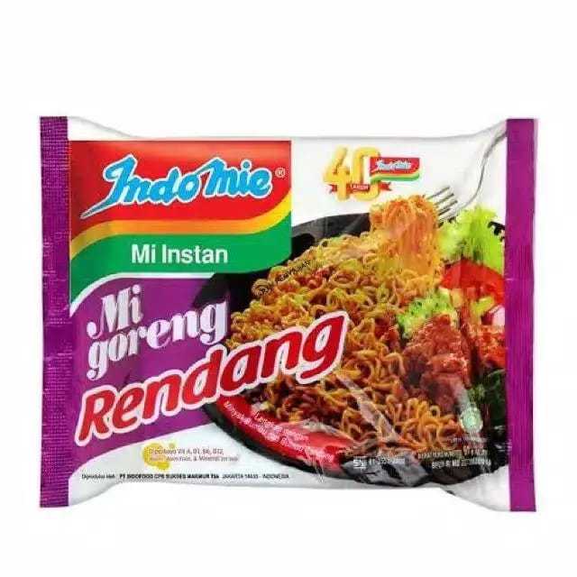 

Indomie Mi Instan Goreng Rasa Rendang 91g