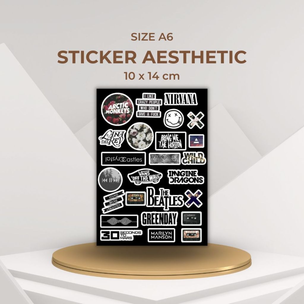 

STIKER TUMBLR CUSTOM SIZE A6| STIKER AESTHETIC MURAH | STIKER HP AESTHEHTIC | STICKER | STIKER