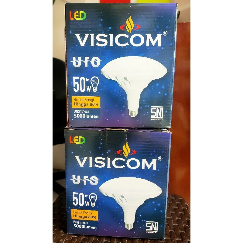Lampu LED UFO Visicom 50watt E27