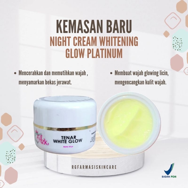 CREAM MALAM WHITENING GLOW PLATINUM