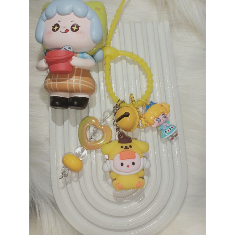 Gantungan/gantungan tas/bagcharm/keychain/karakter/by elola_shop