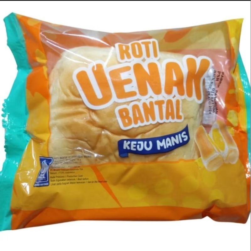 

[Pembelian Minimal 5pcs] Roti UENAK Bantal Isi Keju Manis ( Produk Sari Roti)