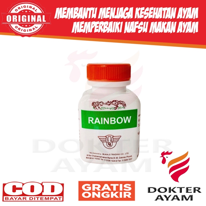 RAINBOW Kamlang Ayam Original Vitamin Ayam Bangkok Aduan