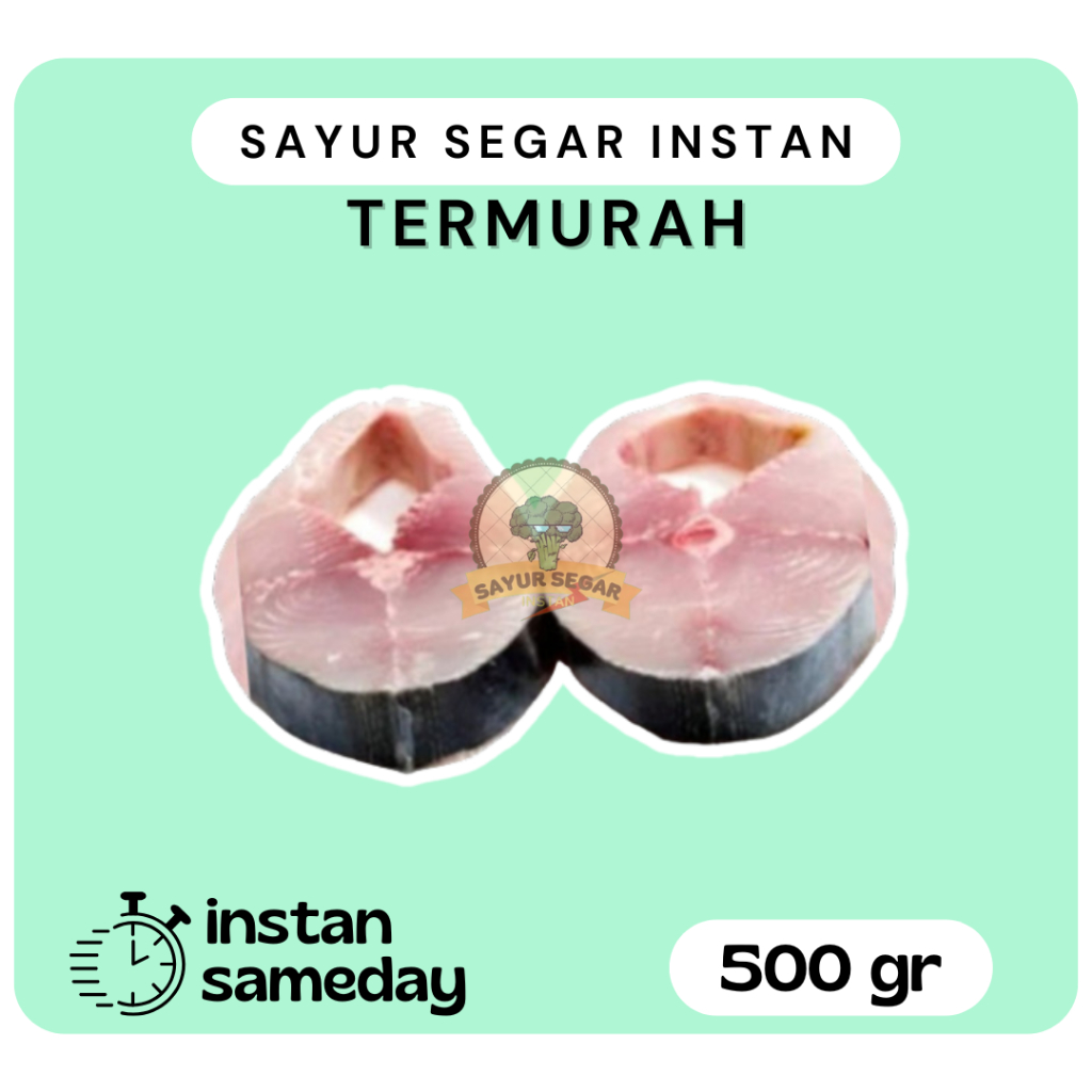 

Ikan Tongkol Segar Potong/Tongkol Steak 500gram - Sayursegarinstan