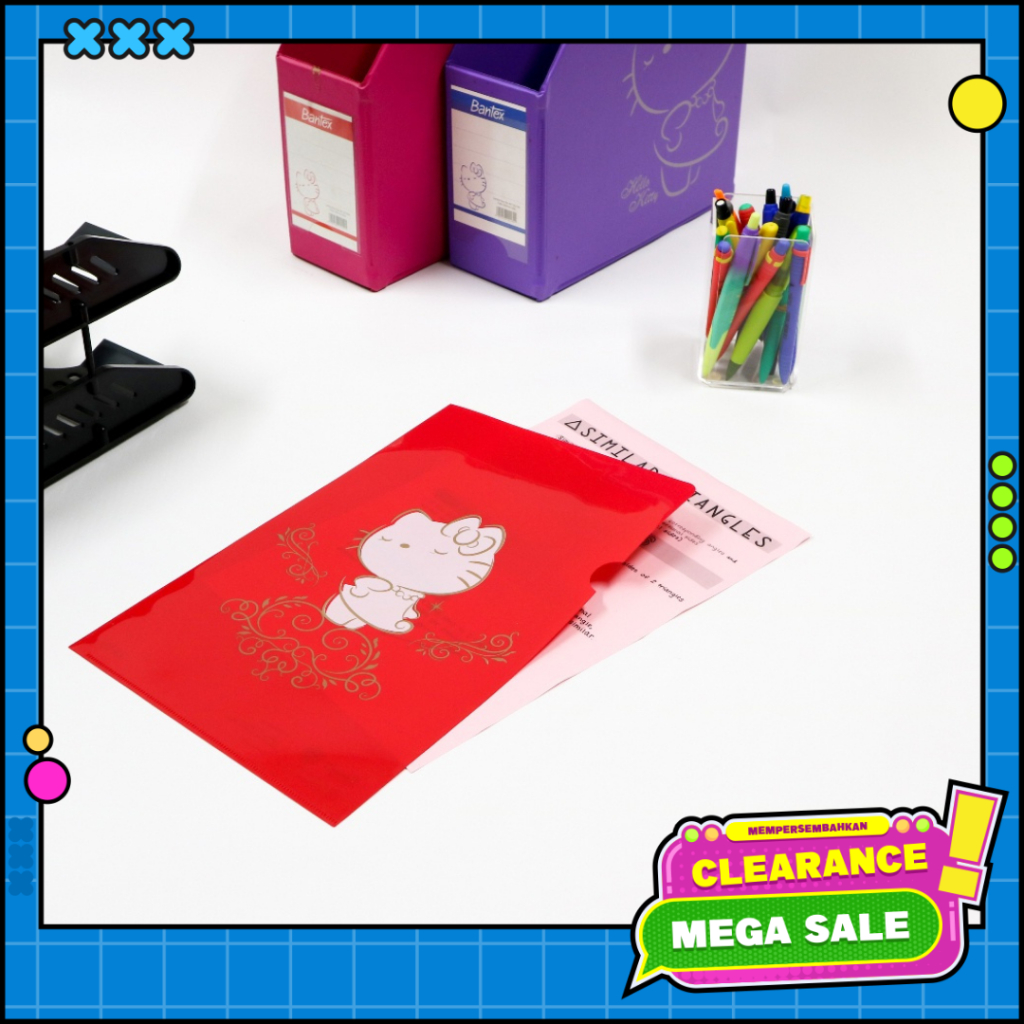 

Bantex Folder Hello Kitty Folio Red 2245A09HK