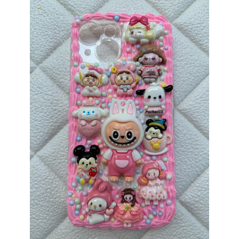 custom decoden phone case seri labubu