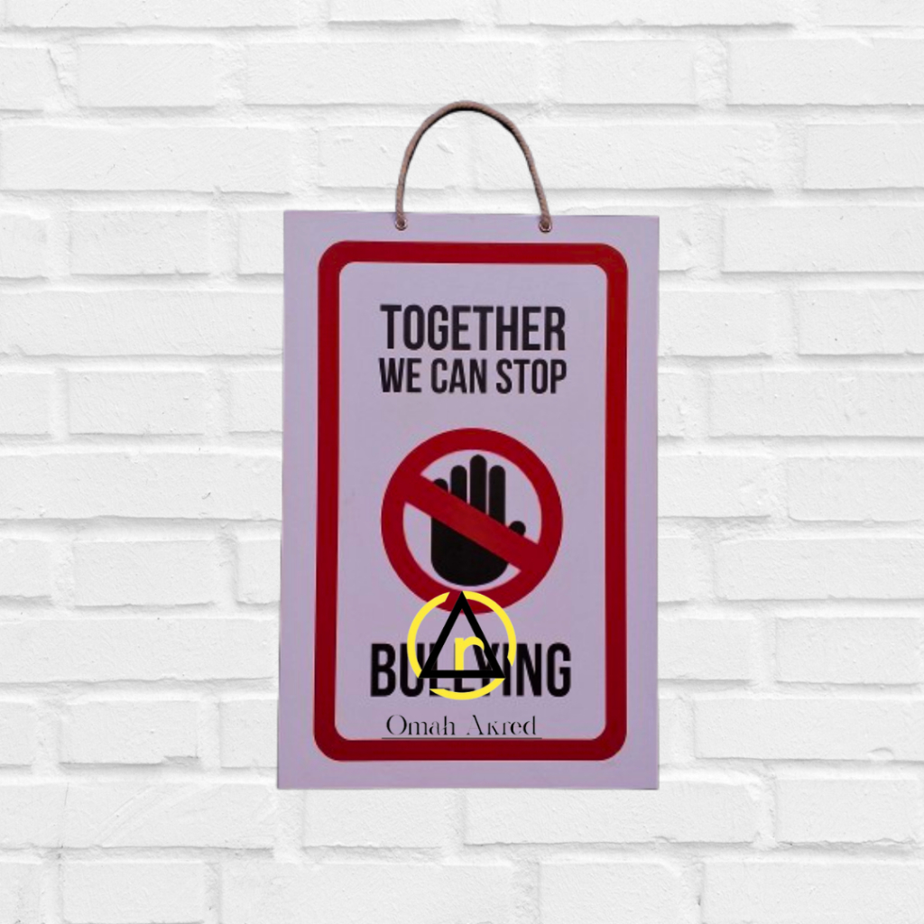 

Hard Poster Together We Can Stop Bullying - Stop Bullying - Perundungan Sekolah