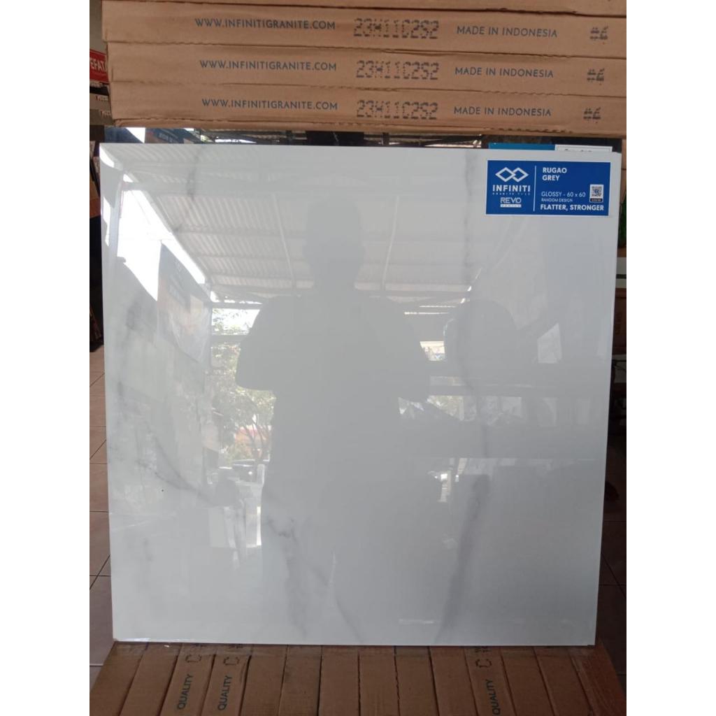Granit Infiniti Rugao Grey Glossy 60x60