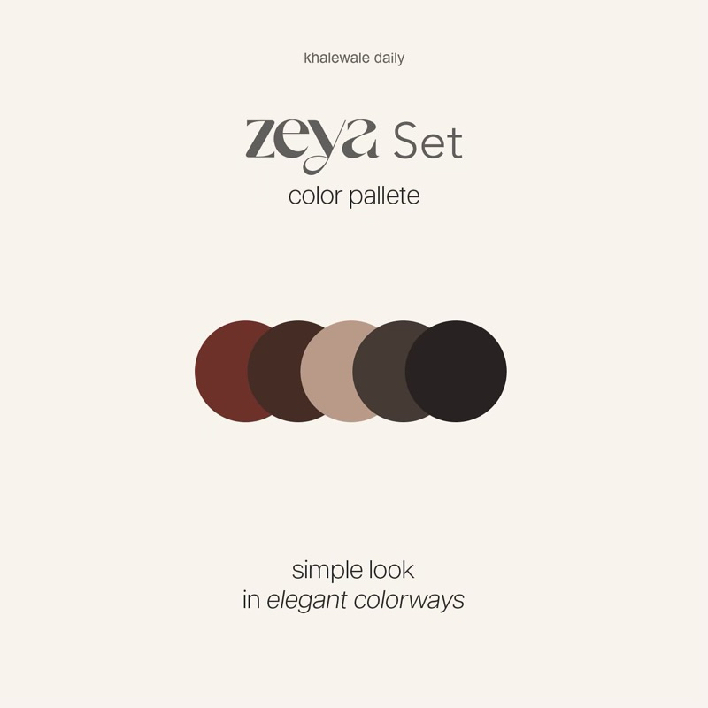 ZEYA DRESS BY KHALEWALE DAILY