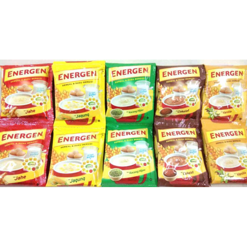 

energen sereal dalam bentuk minuman bubuk