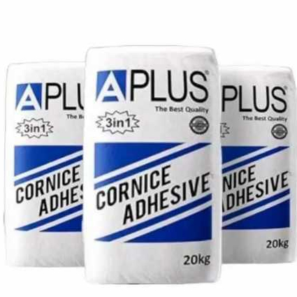 A PLUS COMPOUND GIPSUM CORNICE ADHESIVE  ECER 1 KG