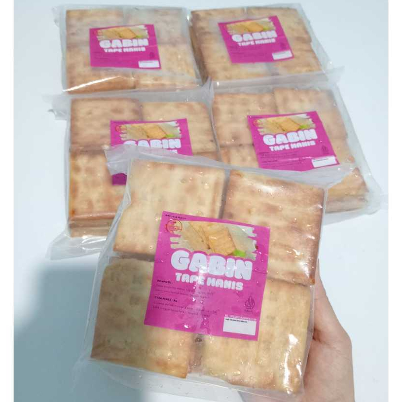 

Kue gabin tape manis isi 8pcs frozen food