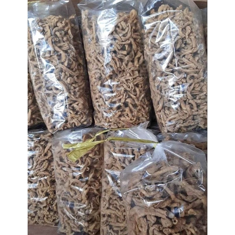 

camilan kripik usus rasa gurih