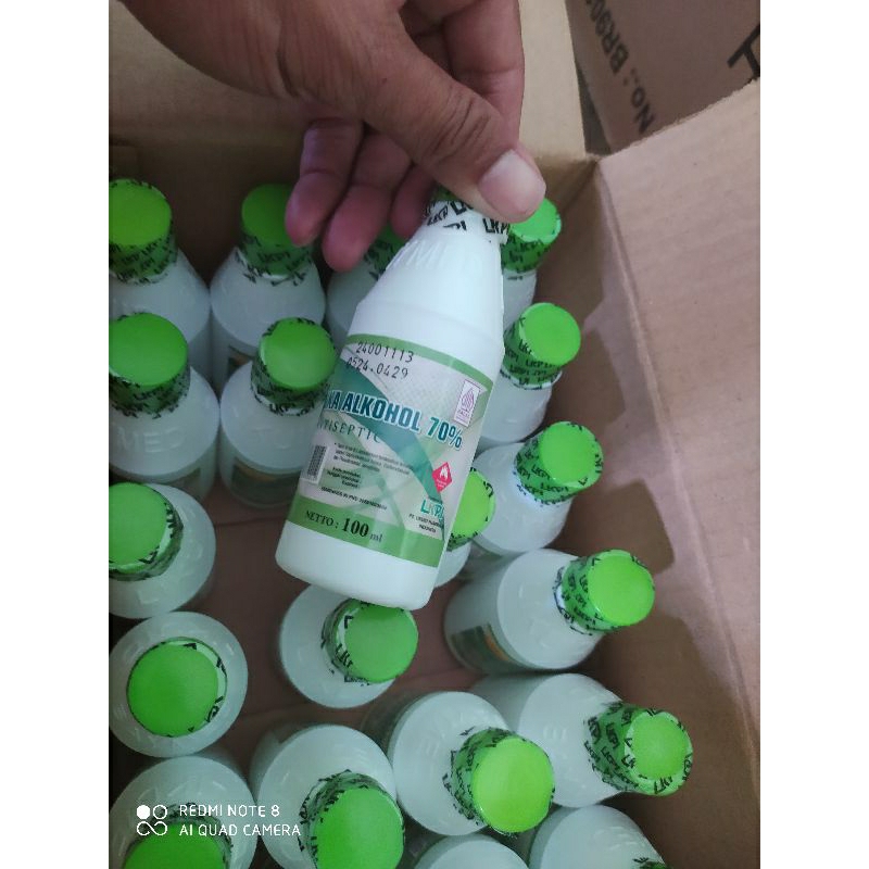 (COD) ALKOHOL 100ML MEDIKA 70% ORIGINAL